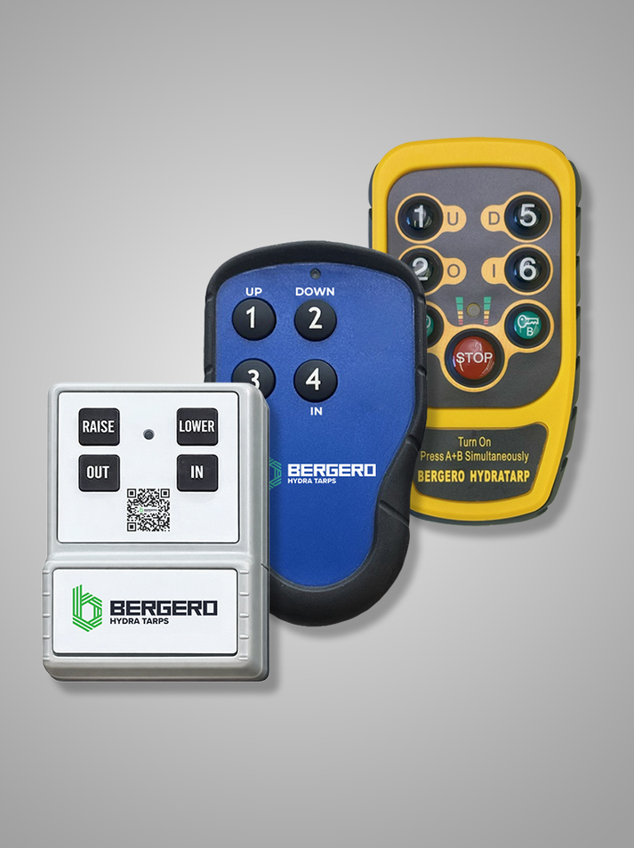 Remote Control (Grey, Blue, Yellow) – Bergero Hydra Tarps