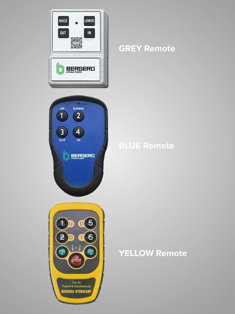 Remote Control (Grey, Blue, Yellow)